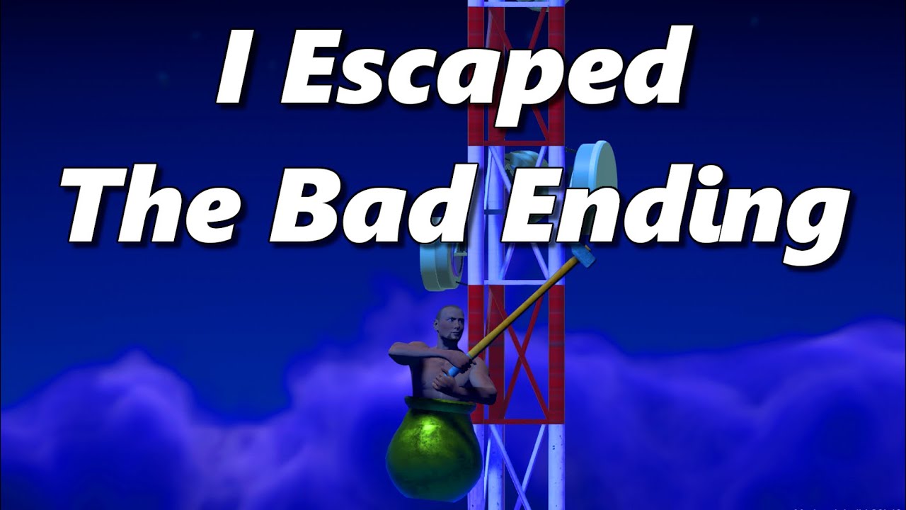 what is at the end of getting over it game